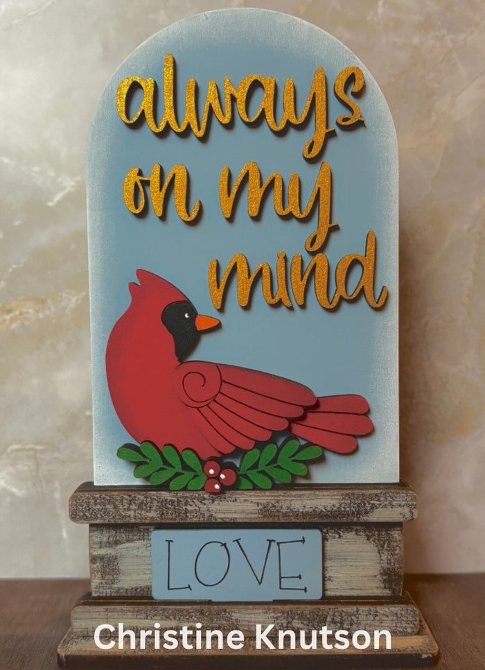 MINI Always on My Mind Arch Insert for Interchangeable MINI Arches Bases