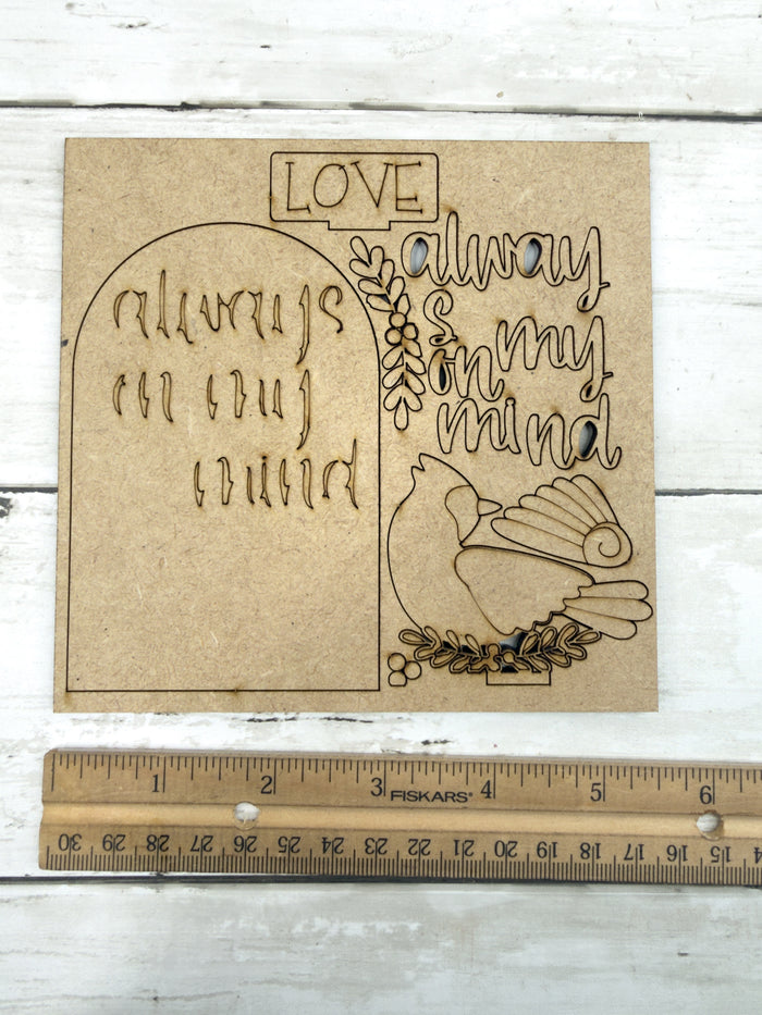 MINI Always on My Mind Arch Insert for Interchangeable MINI Arches Bases