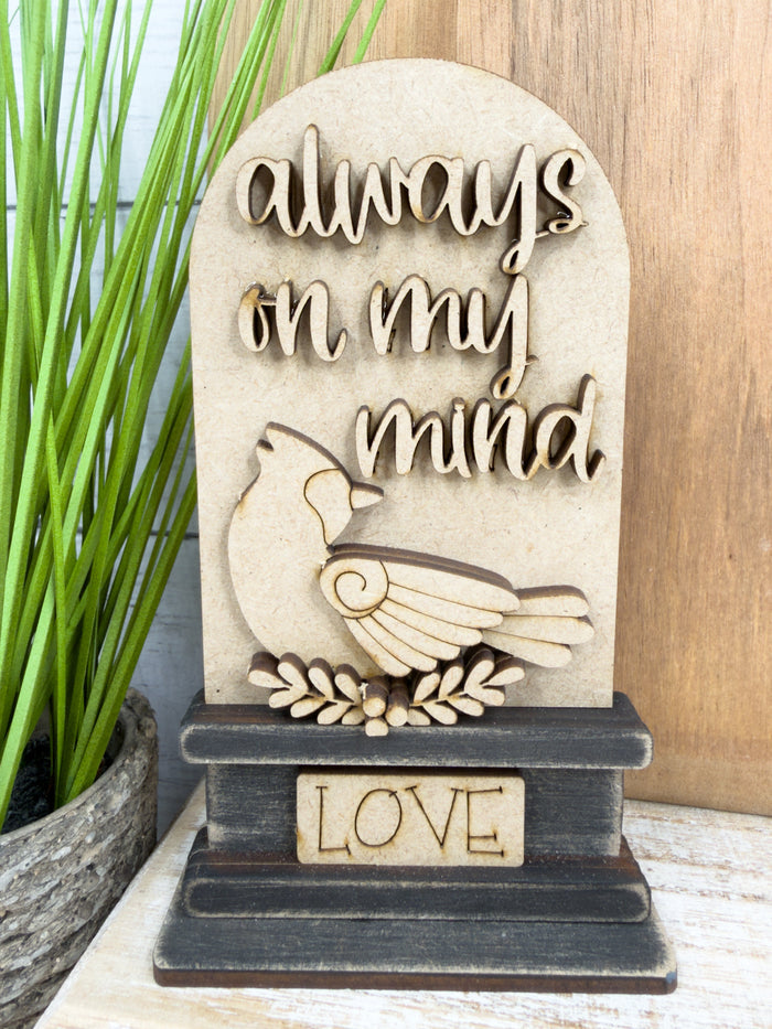 MINI Always on My Mind Arch Insert for Interchangeable MINI Arches Bases