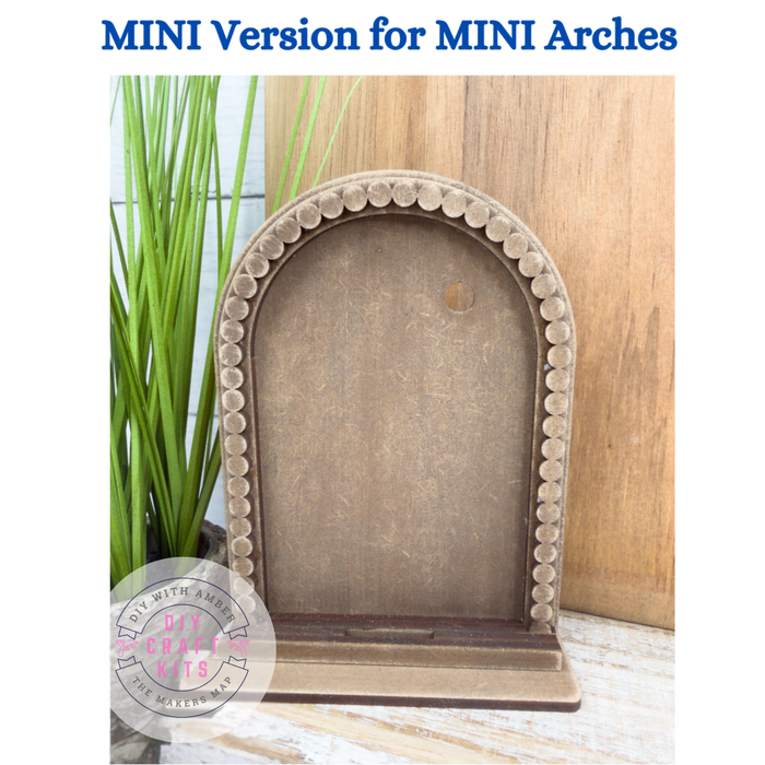 MINI Arch Beaded Frame Base for Interchangeable MINI Arch inserts