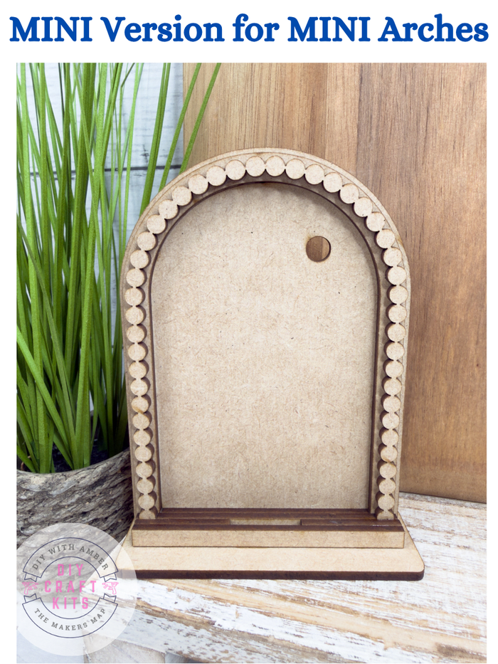 MINI Arch Beaded Frame Base for Interchangeable MINI Arch inserts