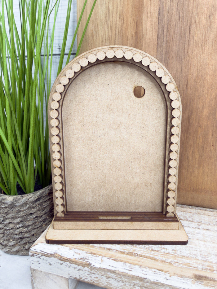 MINI Arch Beaded Frame Base for Interchangeable MINI Arch inserts