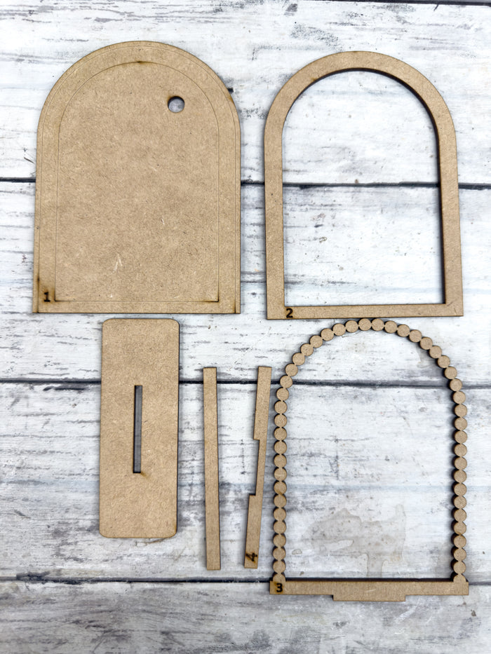 MINI Arch Beaded Frame Base for Interchangeable MINI Arch inserts