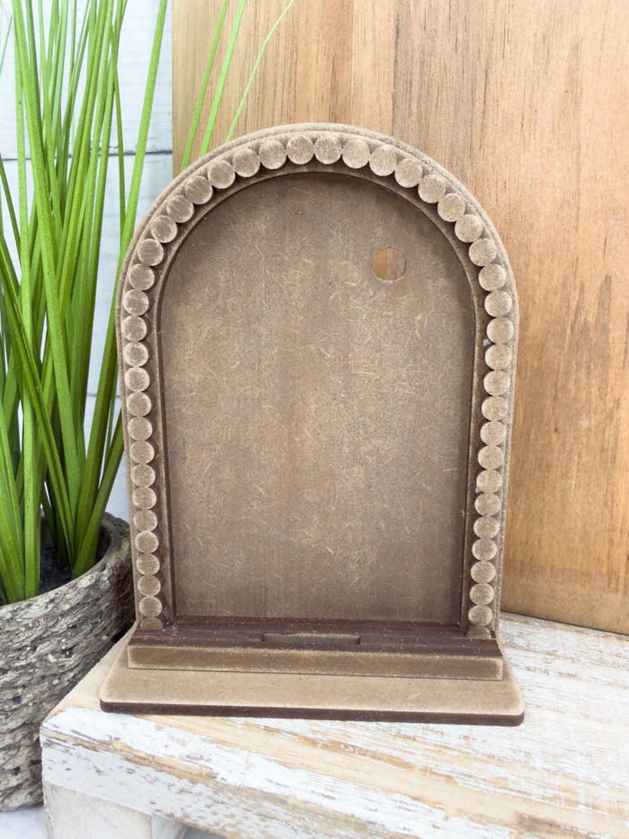MINI Arch Beaded Frame Base for Interchangeable MINI Arch inserts