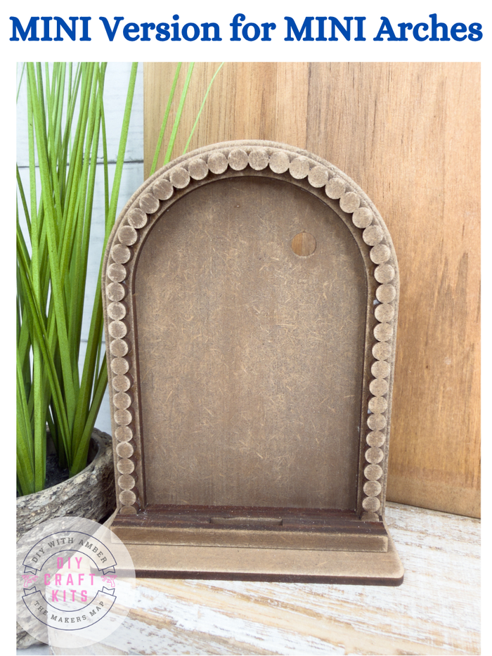 MINI Arch Beaded Frame Base for Interchangeable MINI Arch inserts