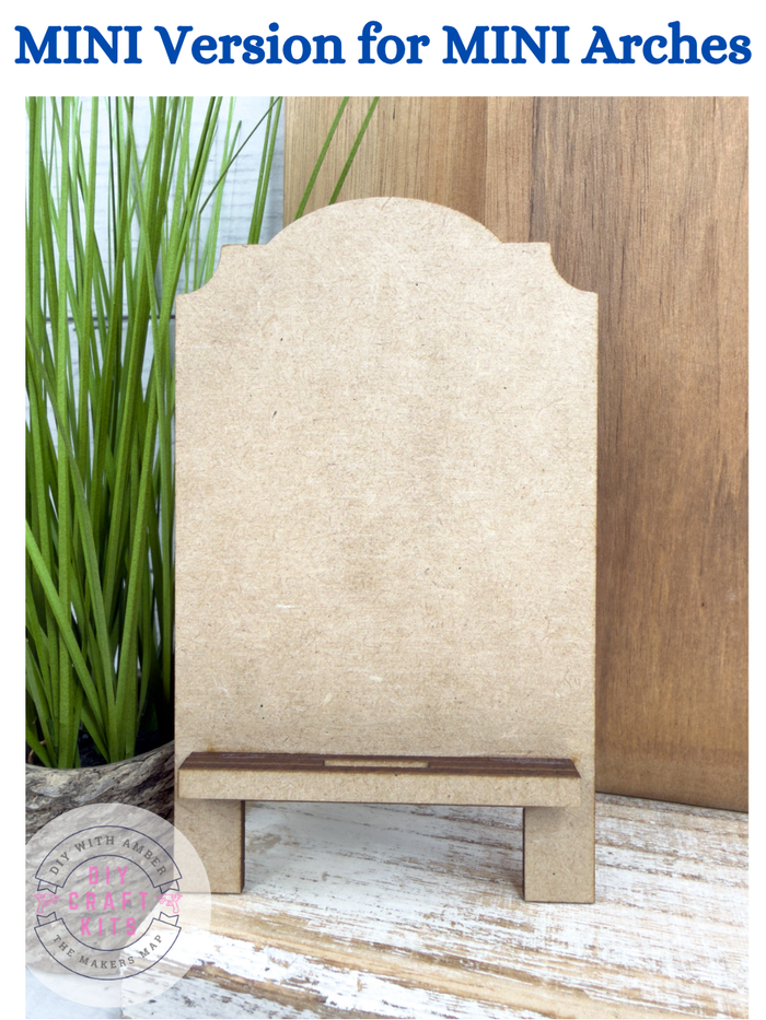 MINI Arch Easel Base for Interchangeable MINI Arch inserts