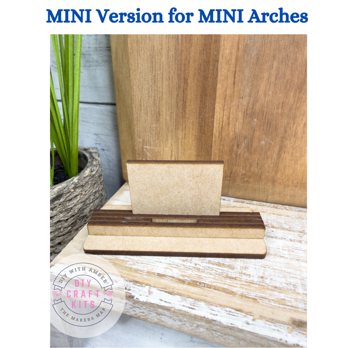 MINI Arch FLAT Base for Interchangeable Arch inserts