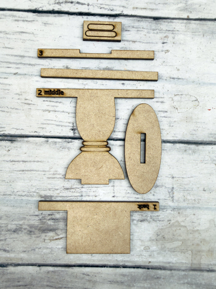MINI Arch Spindle Base for Interchangeable Arch inserts