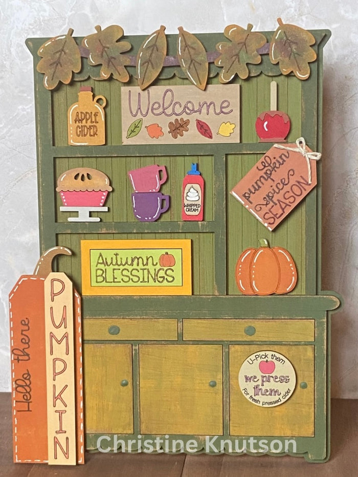 Mini Autumn Blessings Hutch DIY Craft Kit
