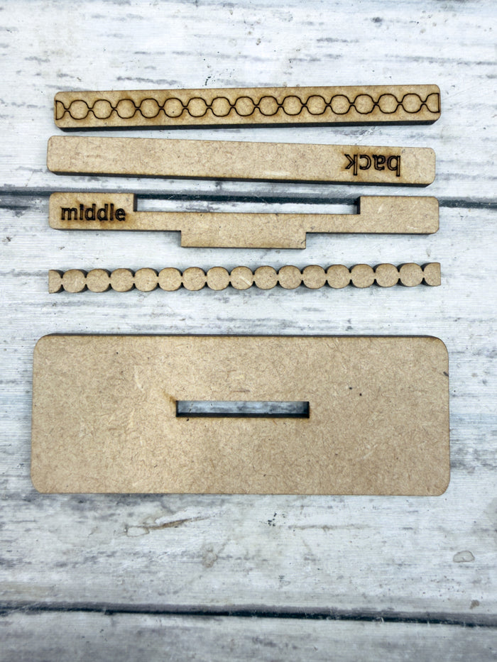 Mini FLAT Cake Base for Interchangeable Cakes Inserts