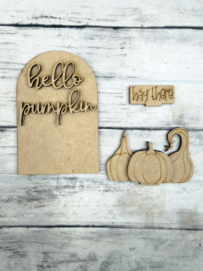 MINI Hello Pumpkin Arch Insert for Interchangeable MINI Arches Bases