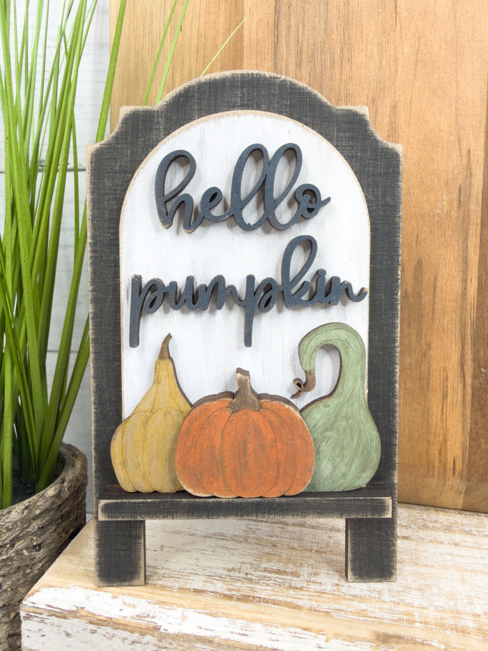 MINI Hello Pumpkin Arch Insert for Interchangeable MINI Arches Bases