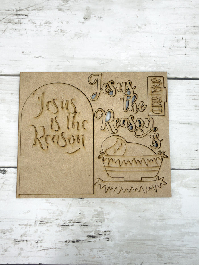 MINI Jesus is the Reason Arch Insert for Interchangeable MINI Arches Bases
