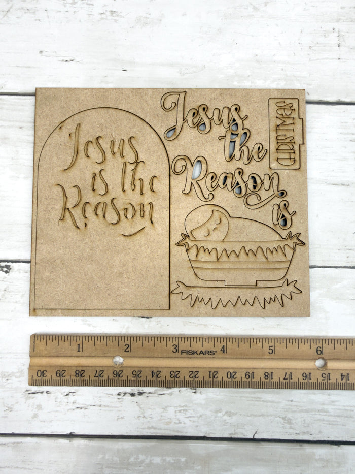 MINI Jesus is the Reason Arch Insert for Interchangeable MINI Arches Bases