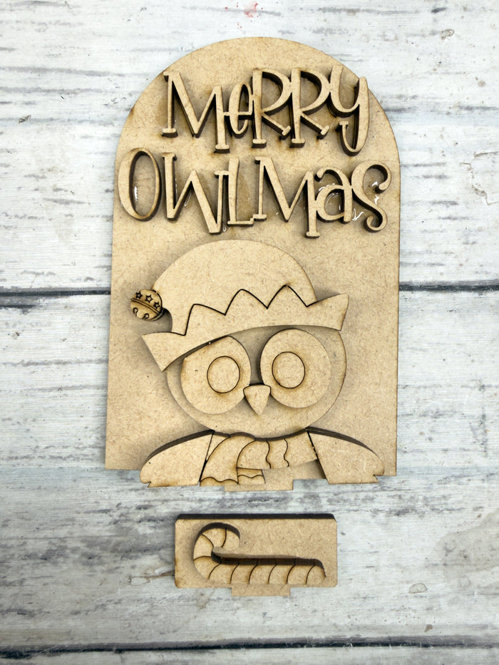 MINI Owl-mas Arch Insert for Interchangeable MINI Arches Bases