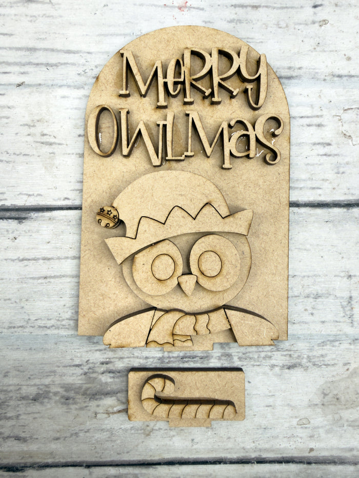 MINI Owl-mas Arch Insert for Interchangeable MINI Arches Bases