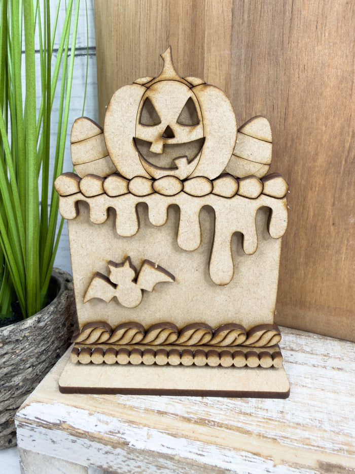 Mini Pumpkin Cake insert for Interchangeable mini cake bases