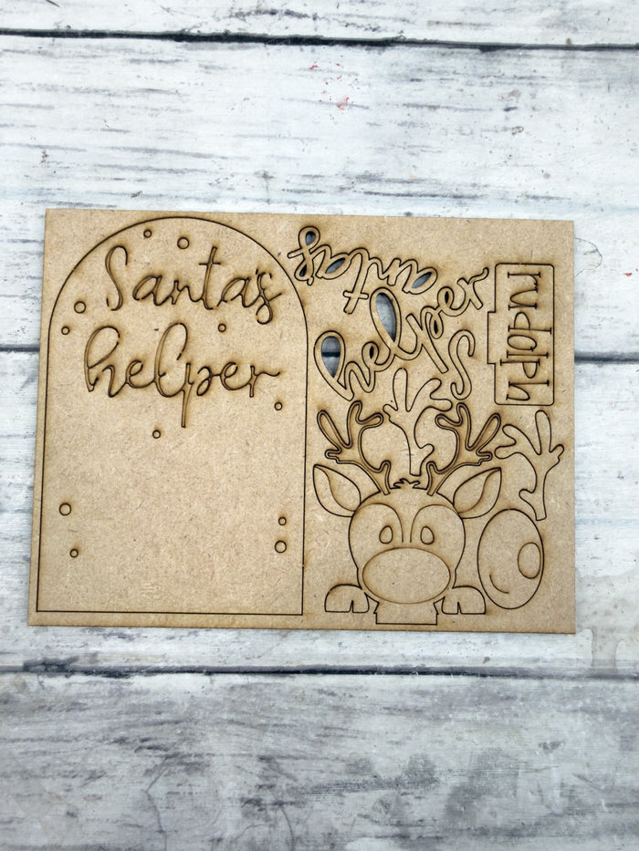 MINI Reindeer Helper Arch Insert for Interchangeable MINI Arches Bases