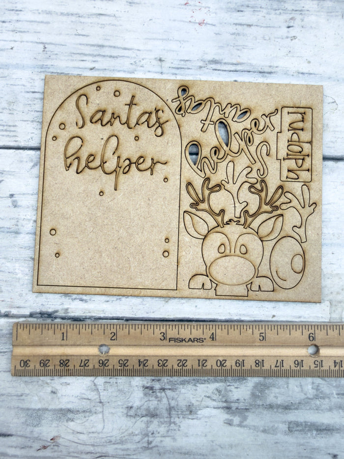MINI Reindeer Helper Arch Insert for Interchangeable MINI Arches Bases