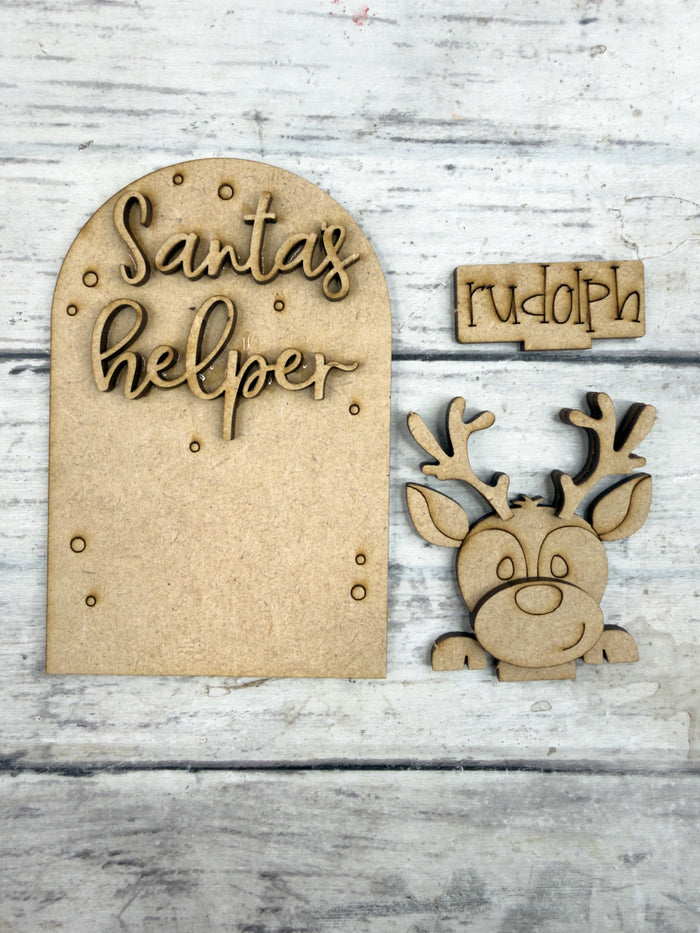 MINI Reindeer Helper Arch Insert for Interchangeable MINI Arches Bases