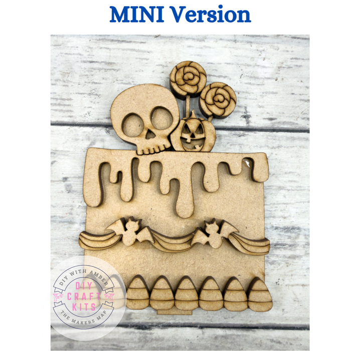 Mini Skull Cake insert for Interchangeable mini cake bases