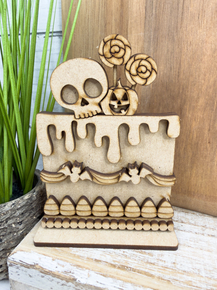 Mini Skull Cake insert for Interchangeable mini cake bases