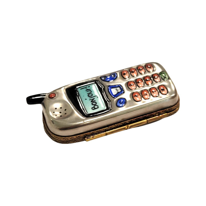Cell Phone Limoges Box Elegance Porcelain Limoges home professional French Trinket Box