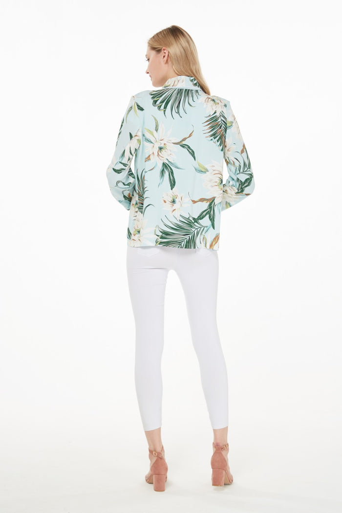 Mother Daughter Hauoli Hikikii Set in Wispy Cereus Light Blue