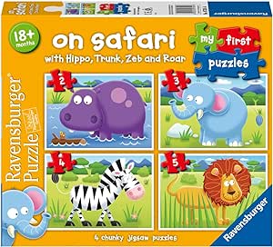 My First Jigsaw Puzzles (2, 3, 4 and 5 Piece Children's Jigsaw Puzzle - On Safari | Ravensburger