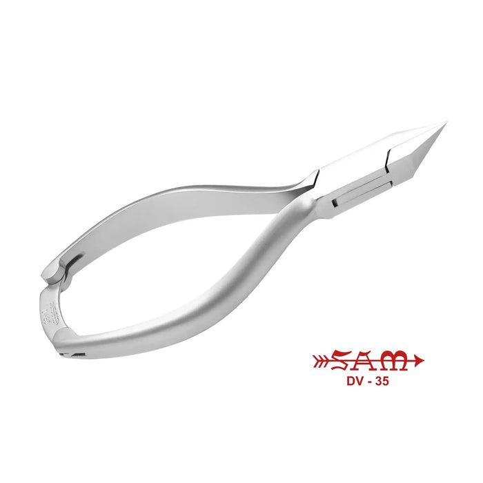 Nail pliers - Stainless steel - Satin finish - Straight cut - Flat jaws - 13.5 cm - Sam Sam