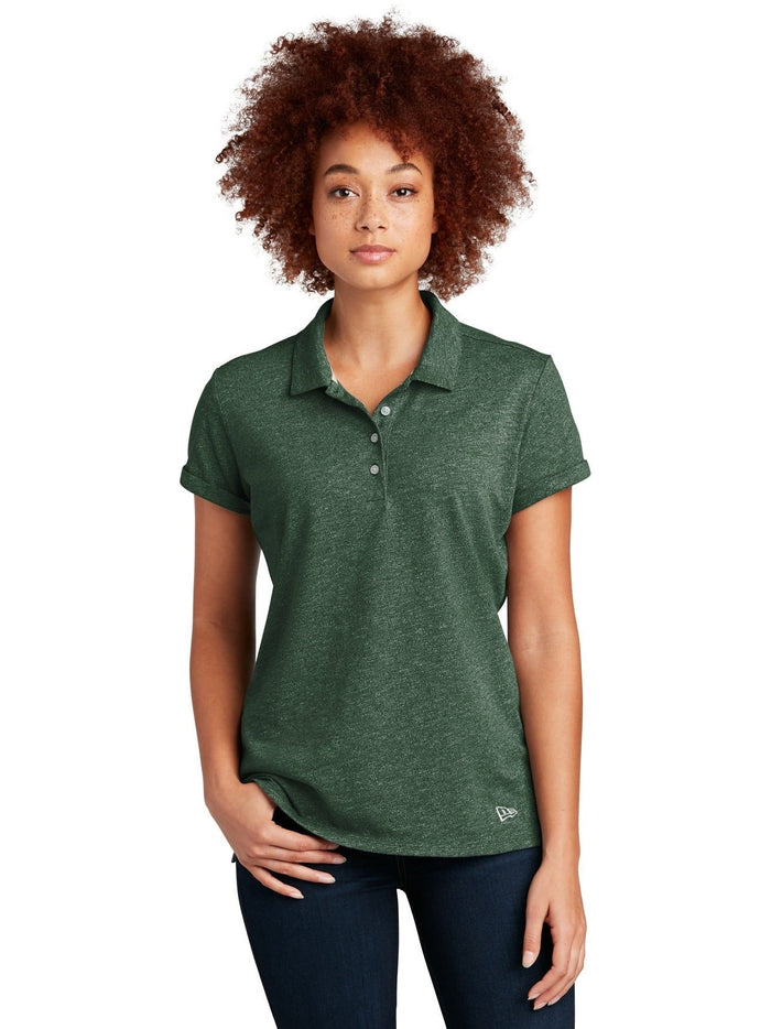 no-logo New Era Ladies Slub Twist Polo-Regular-New Era-Thread Logic