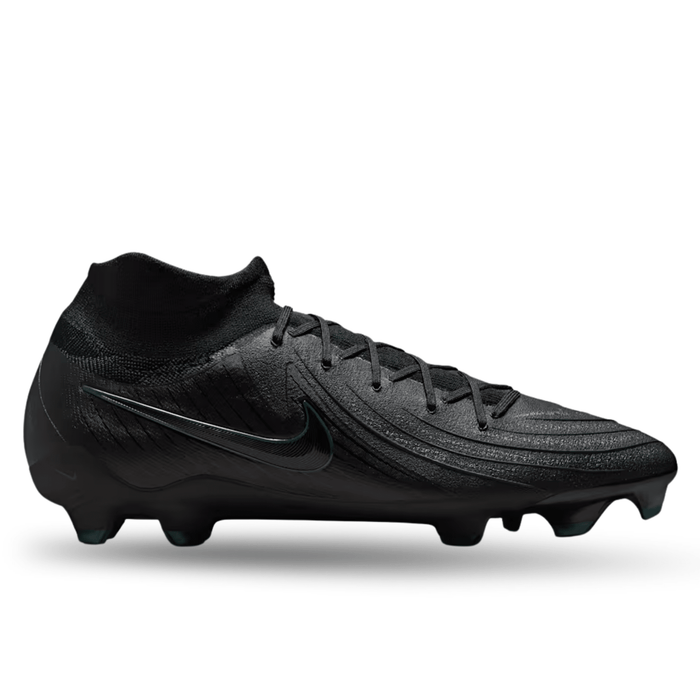 Nike Phantom Luna II Pro FG Soccer Cleats (Black/Deep Jungle) | SoccerWearhouse