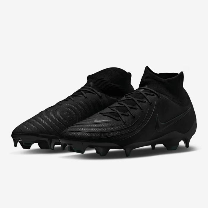 Nike Phantom Luna II Pro FG Soccer Cleats (Black/Deep Jungle) | SoccerWearhouse