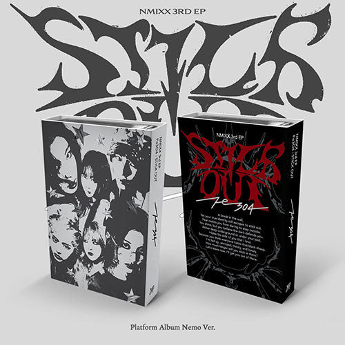 NMIXX - Fe3O4 : STICK OUT 3RD EP ALBUM PLATFORM ALBUM JYP SHOP GIFT NEMO VER SET - COKODIVE