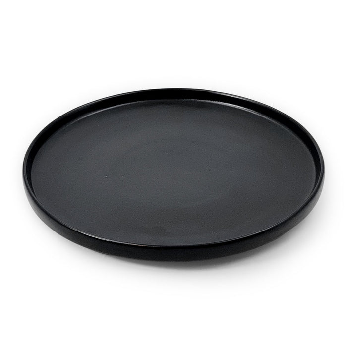 Noble Black Stackable Dinner Plate 10.25" dia