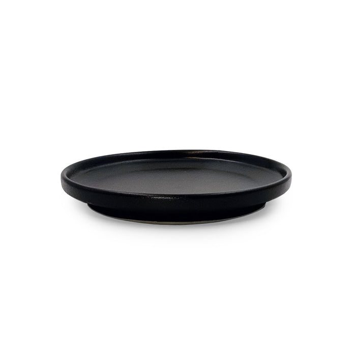 Noble Black Stackable Salad Plate 7.6" dia