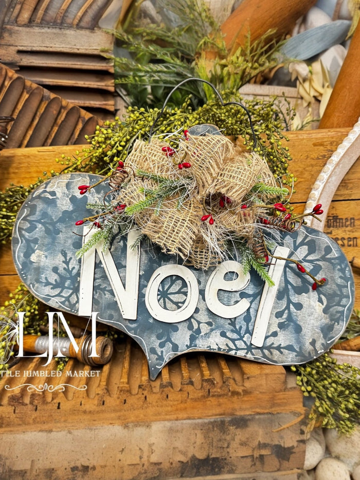 Noel Bauble Sign DIY Kit
