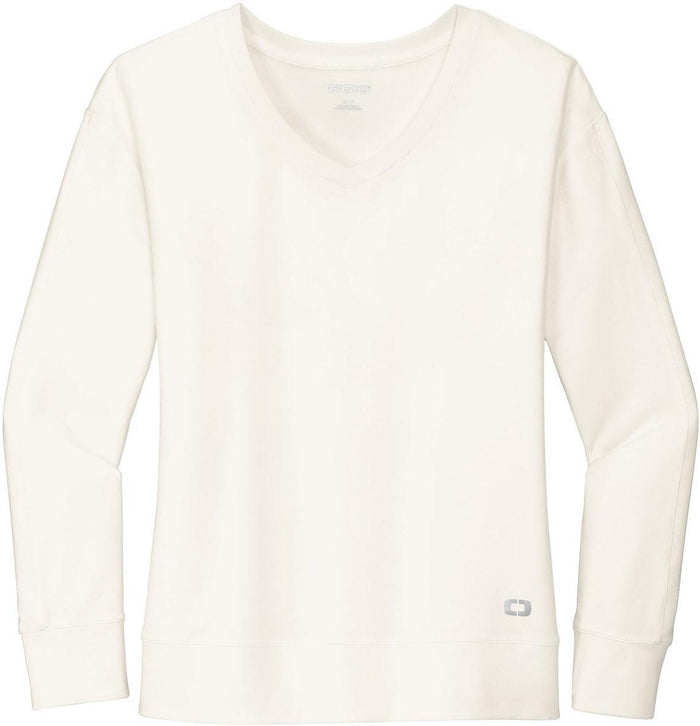 OGIO Ladies Luuma Flex Long Sleeve V-Neck