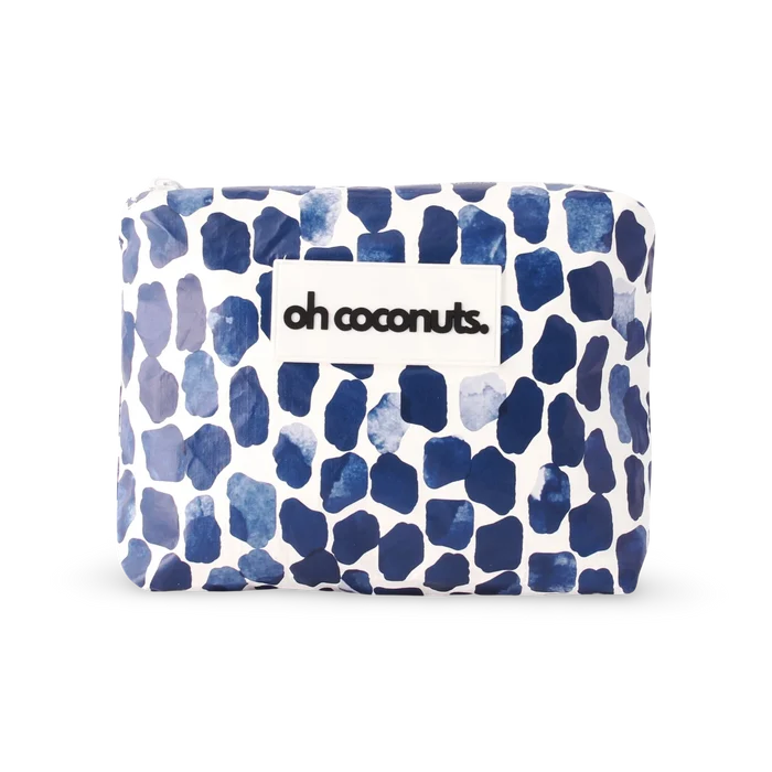 Oh Coconut Bold and Bluetiful Pouch  -  Medium