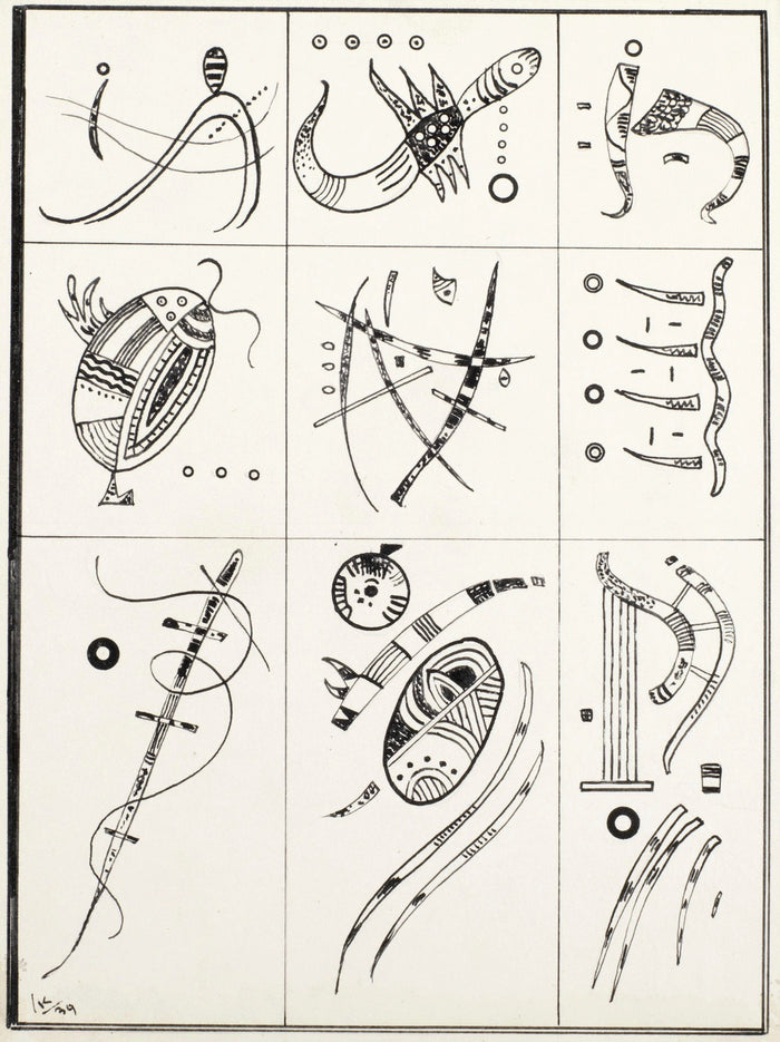Ohne Titel by Wassily Kandinsky, 1939