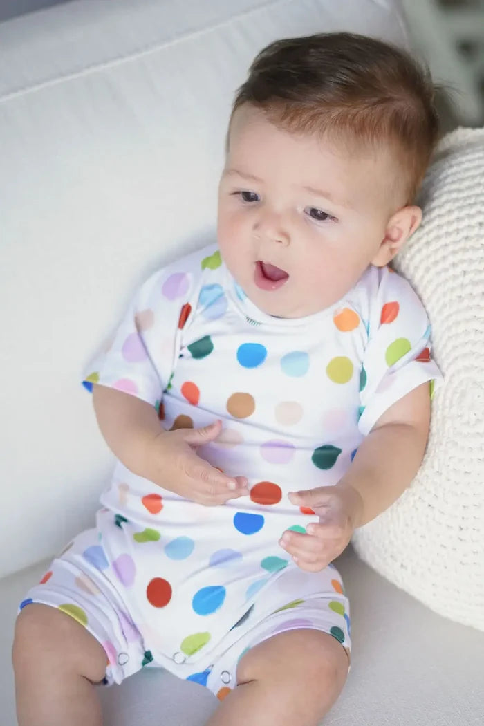Ollie Jay - Rash Guard - Rainbow Dots