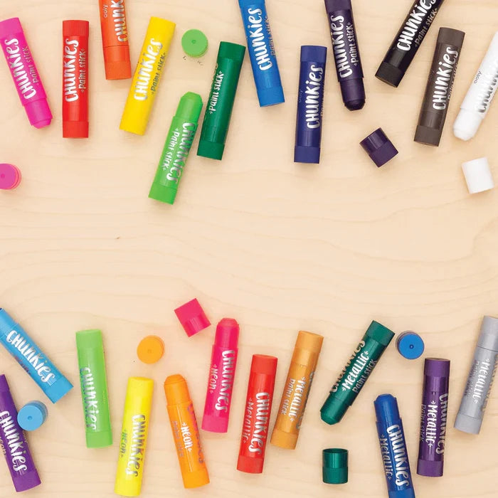 Ooly - Chunkies Paint Sticks Variety Pack - Set of 24