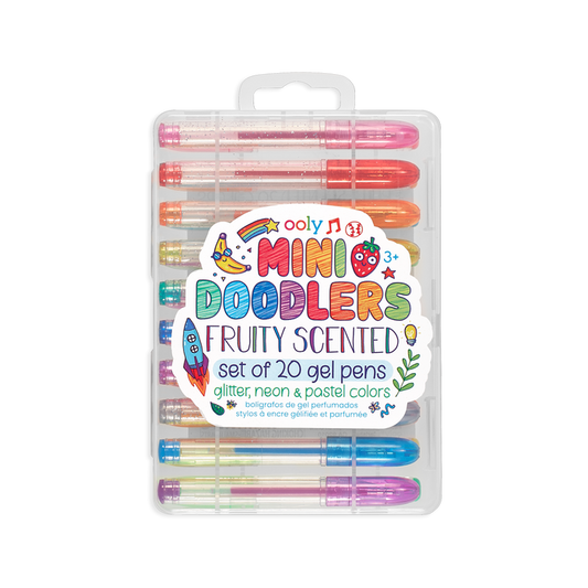 Ooly - Mini Doodlers Fruity Scented Gel Pens - Set of 20