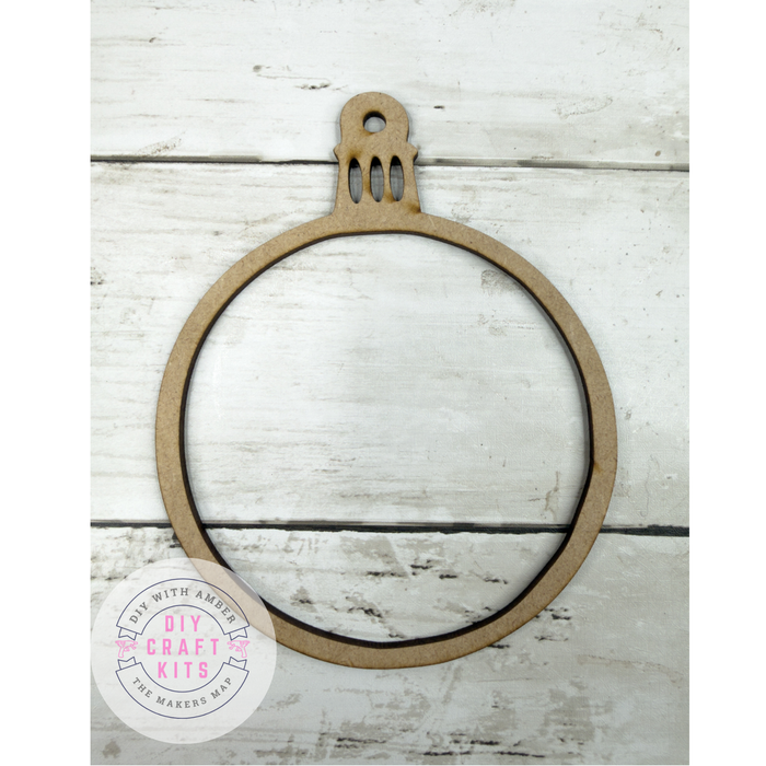 Open Circle Hollow Ornament DIY Kit