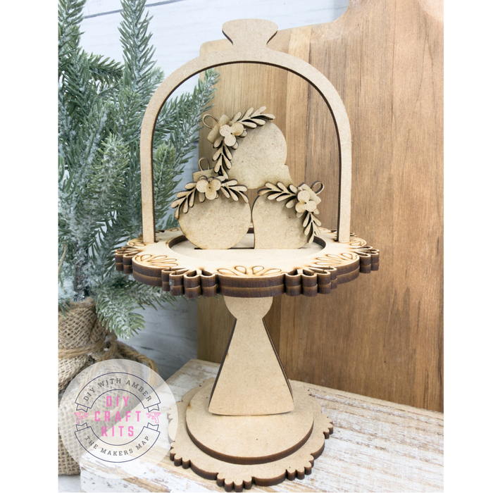 Ornaments Cloche Cake Display Add on Insert Kit