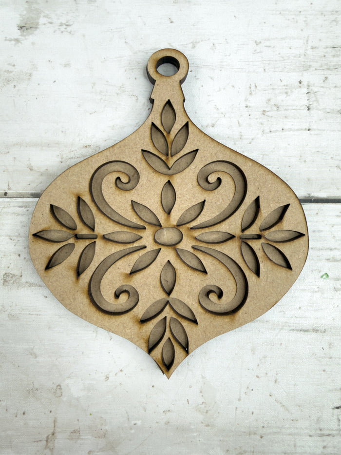 Ornate Bauble Ornament DIY Kit