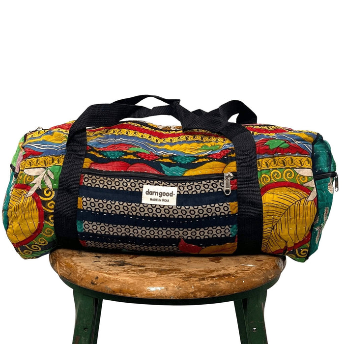 Overnight Kantha Travel Bag - Smokin Resin Company