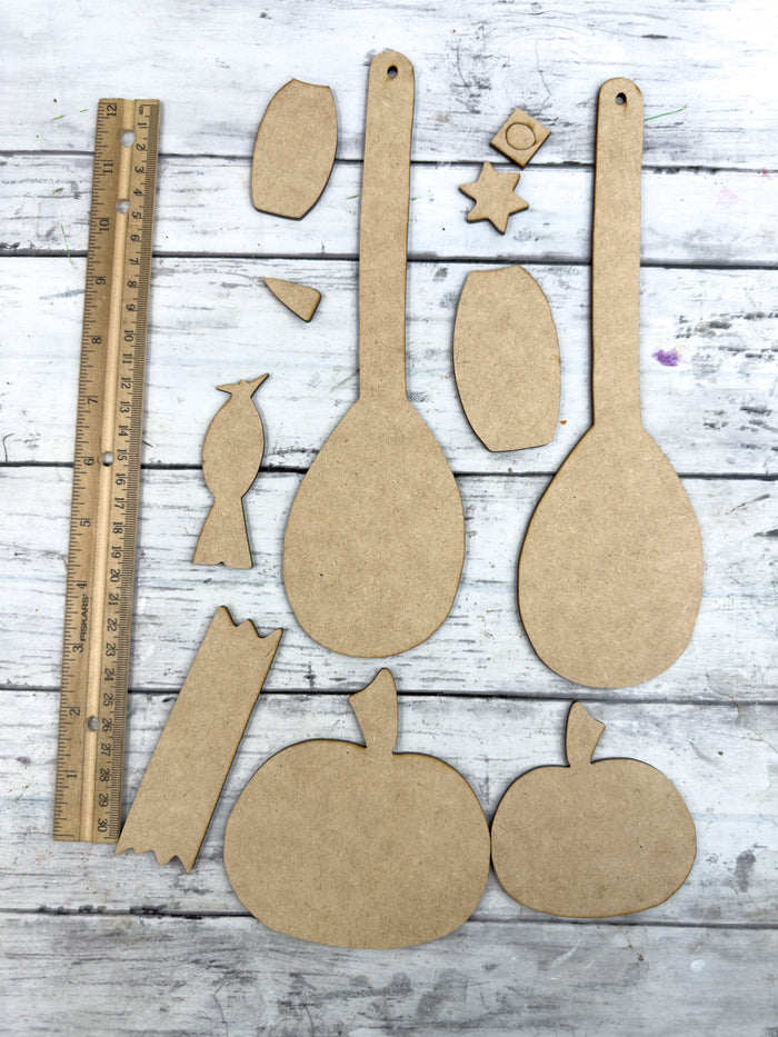 Pair fall spoons DIY Kit