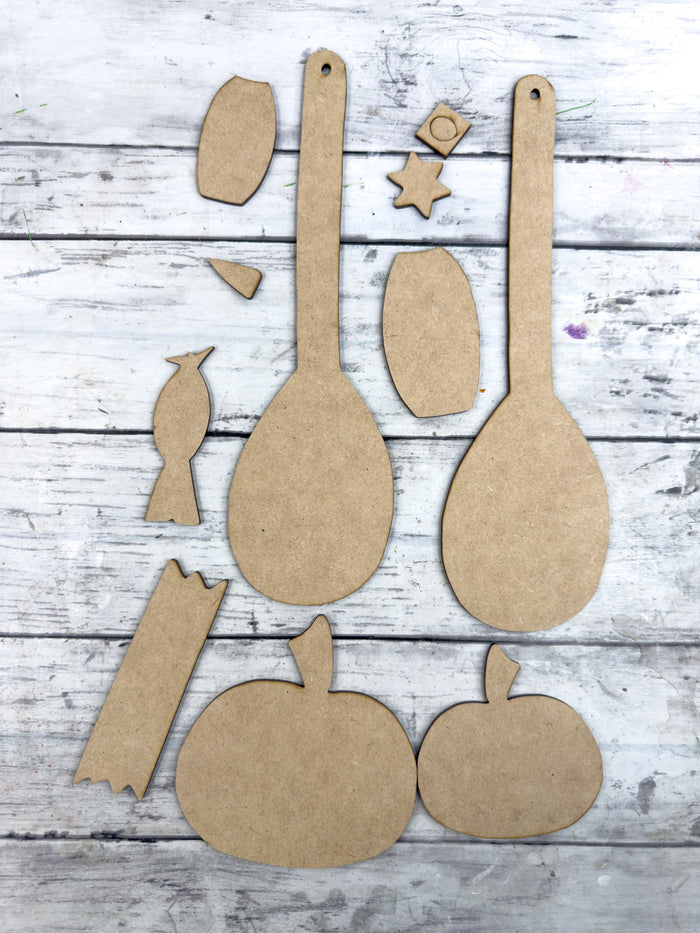 Pair fall spoons DIY Kit
