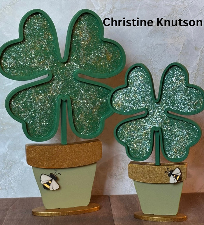 Pair of Shamrocks DIY Kit